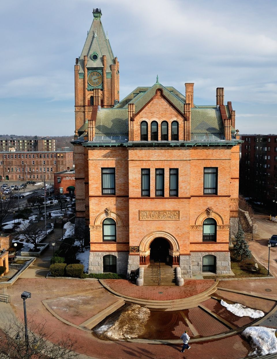 Brockton City Hall on School Street